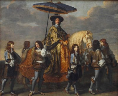Kanselier Séguier bij de intocht van Lodewijk XIV in Parijs, 1660 door Charles Le Brun