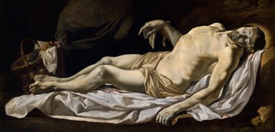 Christus in laken door Charles Le Brun