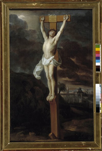Christus aan het kruis door Charles Le Brun