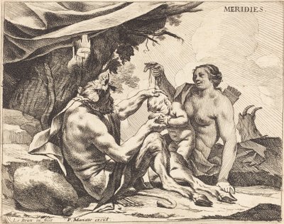 Meridies (Middag) door Charles Le Brun