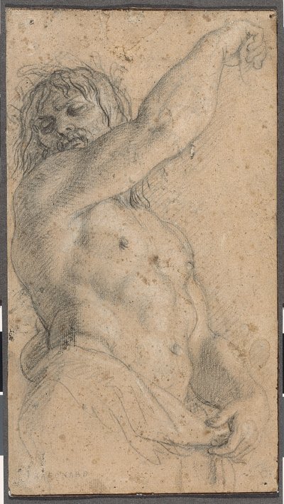 Studeren voor een Herm door Charles Le Brun