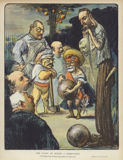 Illustratie voor Le Rire door Charles Leandre