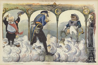 Illustratie voor Le Rire door Charles Leandre