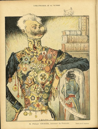 Illustratie van Charles Leandre (1862-1934) in Le Rire door Charles Leandre