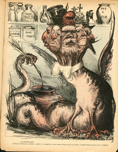 De Boterplaat, Satirisch in Kleuren door Charles Leandre