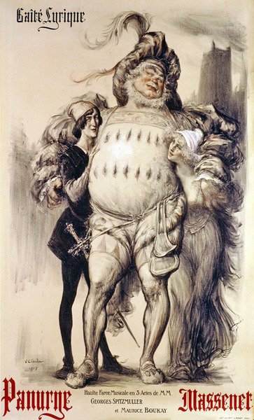 Lyrische vrolijkheid door Charles Leandre