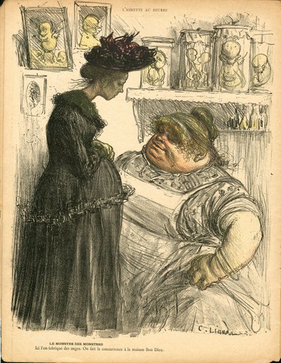 De Boterplaat, Satirisch in Kleuren door Charles Leandre