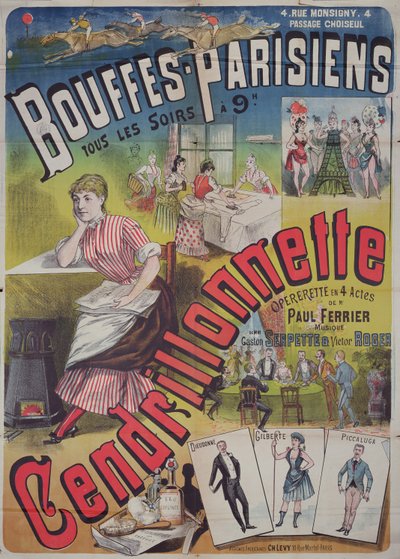 Poster die de Operette 