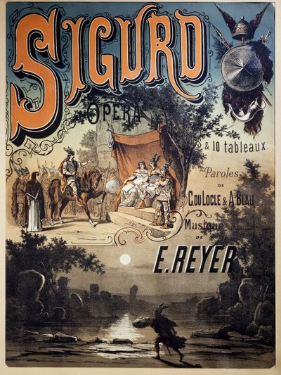 Poster voor Sigurd door Charles Levy