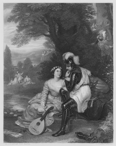 Gaston De Foix (gravure) door Charles Lock (after) Eastlake