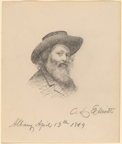 Portret van de Kunstenaar Asa W. Twitchell door Charles Loring Elliott