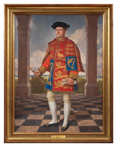 Philip Walter Kerr, Rode Kruis Pursuivant door Charles Louis Geoffroy-Dechaume