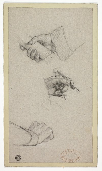 Studie van Handen door Charles Lucy