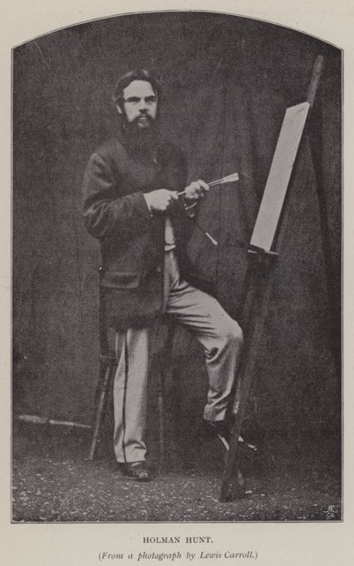 Holman Hunt door Charles Lutwidge Dodgson