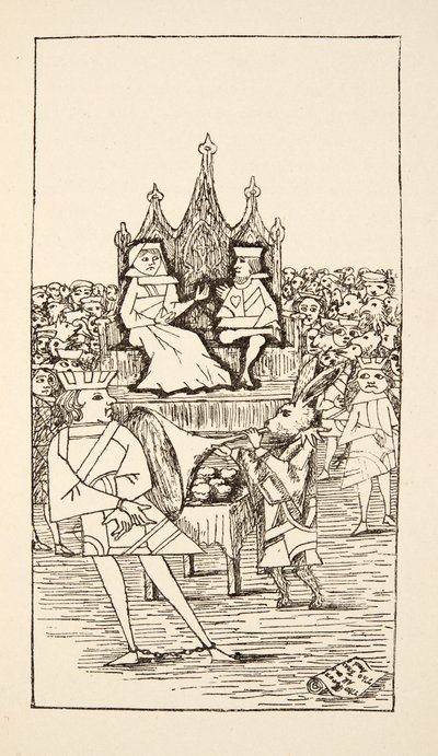 Proces van de Hartenboer, illustratie uit Alice