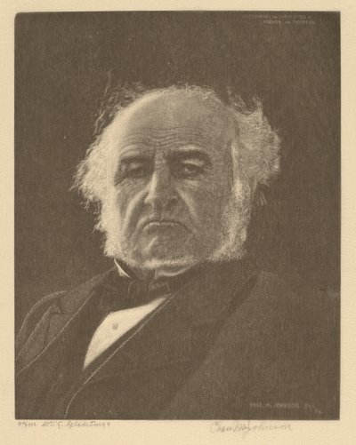 William Gladstone door Charles M. Johnson