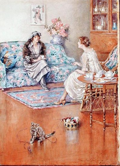Middagthee door Charles MacIvor or MacIver Grierson