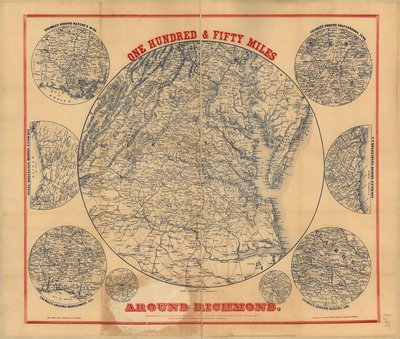 Honderdvijftig mijl rond Richmond. 9e ed. door Charles Magnus