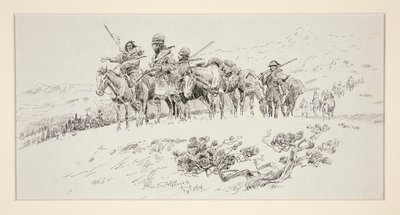 Lewis en Clark door Charles Marion Russell