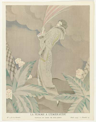 Gazette du Bon Ton 1923, No. 5, Pl. 23: La Femme a l