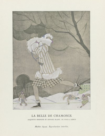 La Belle de Chamonix, pub. 1924 door Charles Martin