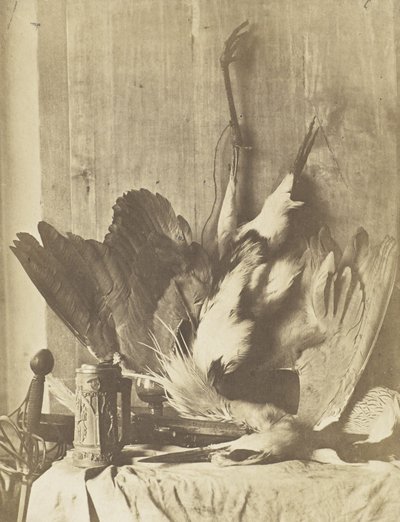 Jachtstilleven, c.1853-55 door Charles Marville