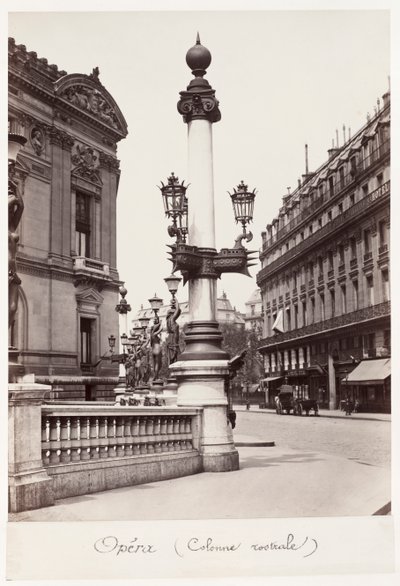 Opera (Rostral Kolom) door Charles Marville