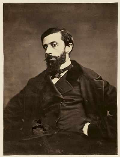 Portret van Charles-Théodule Devéria door Charles Marville
