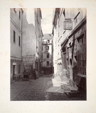 Rue d door Charles Marville