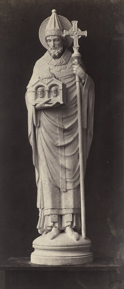Standbeeld uit het Louvre door Charles Marville