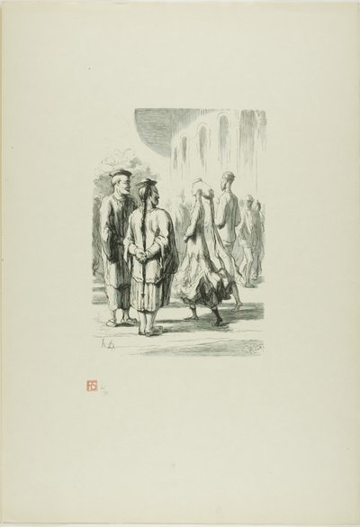 Op de wereldtentoonstelling: Wie zijn de echte Chinezen door Charles Maurand