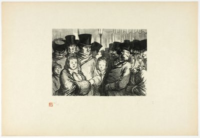 Tempellaan om middernacht, van Tirage Unique de Trente-Six Bois door Charles Maurand