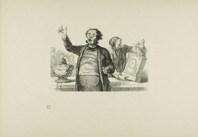 Het veilinghuis: De veilingmeester door Charles Maurand