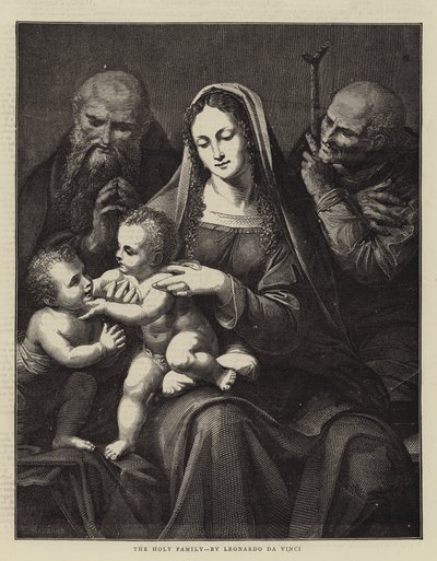 De Heilige Familie door Charles Maurand