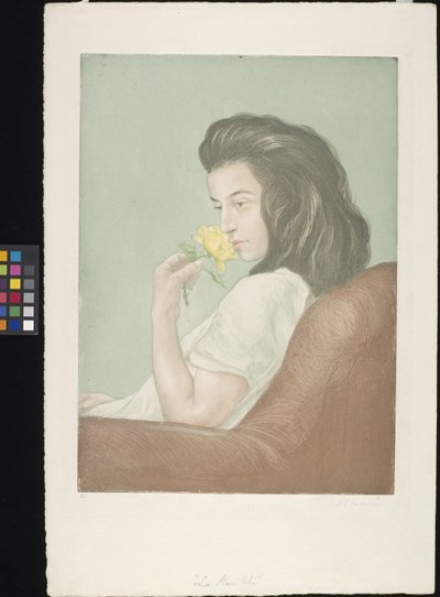 La Rose Thé door Charles Maurin