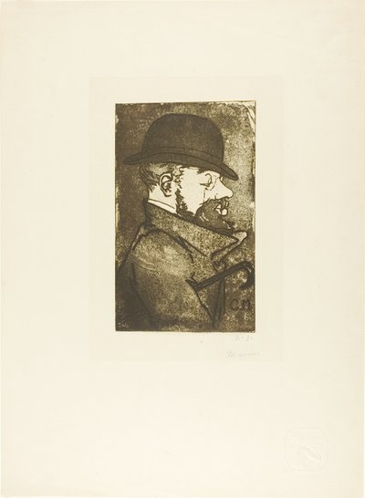 Portret van Toulouse-Lautrec, uit het eerste album van L
