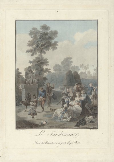De tamboer door Charles Melchior Descourtis