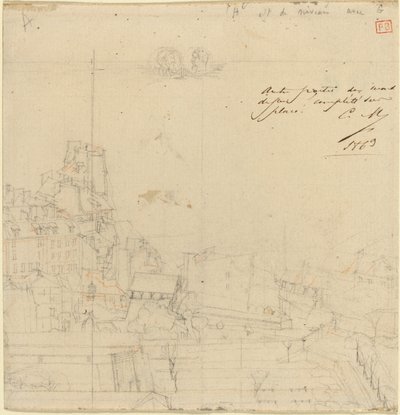 College Henri IV door Charles Meryon