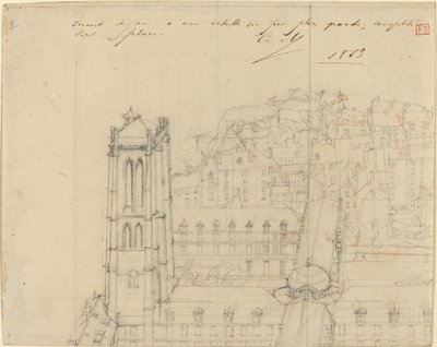 College Henri IV door Charles Meryon