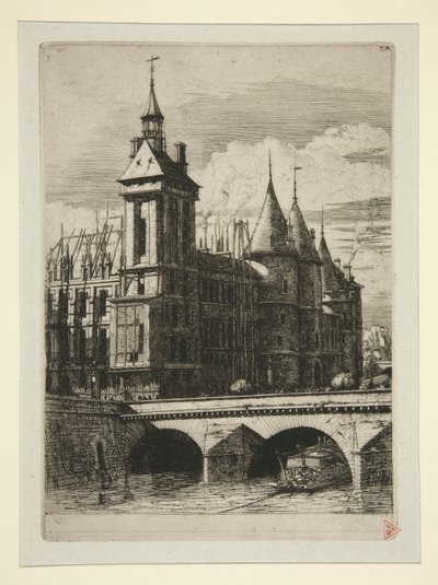 La Tour de L door Charles Meryon