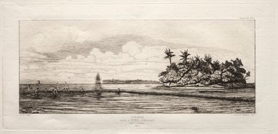 Oceanië, 1845 door Charles Meryon