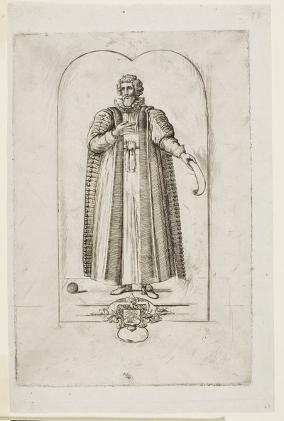 Portret van François Viète door Charles Meryon