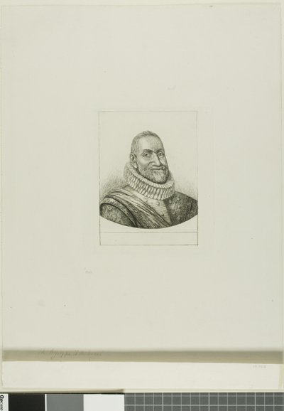 Portret van Th. Agrippa d