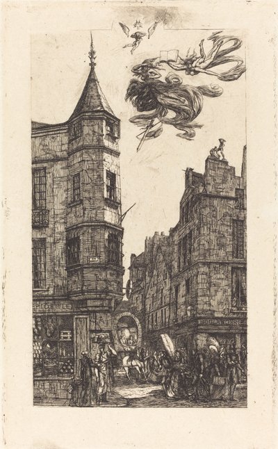 Huis met een torentje, Rue de l