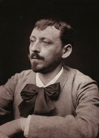 Album Artistique et Biographique, 5e jaar, Salon 1885; portret van de Franse schilder Frédéric Montenard (1849-1926) door Charles Michelez