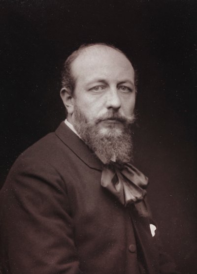 Album Artistique et Biographique, 6e jaar, Salon 1885; portret van de Franse schilder Roger Jourdain (1845-1918) door Charles Michelez