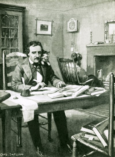 Poe aan het werk onder Catalina