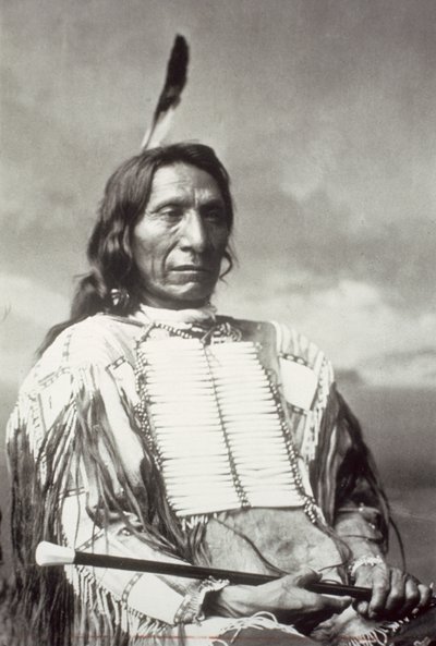 Red Cloud Chief (1822-1909) 1880 door Charles Milton Bell