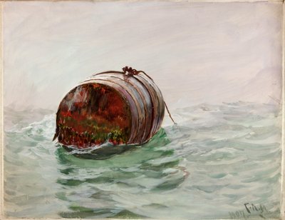Boei door Charles Napier Hemy