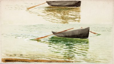 Sloepen door Charles Napier Hemy